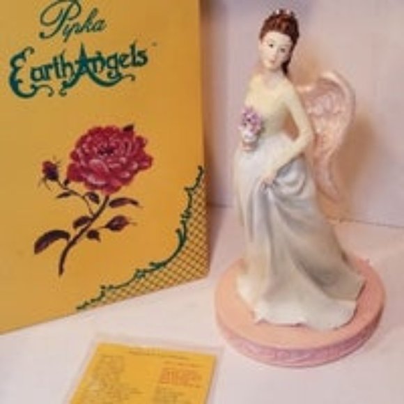 Pipka Earth Angels Whitney Wedding Angel limited edition statue home decor gift - Picture 1 of 8